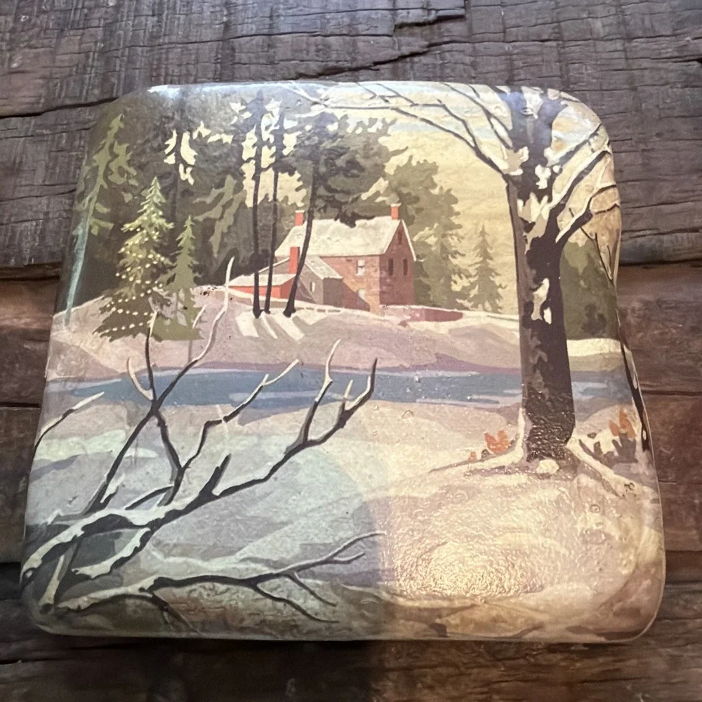 Chad Barrett Christmas Coasters Set Of 4!